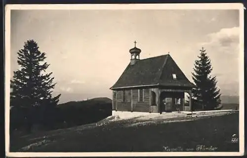 AK Bregenz, Kapelle am Pfänder