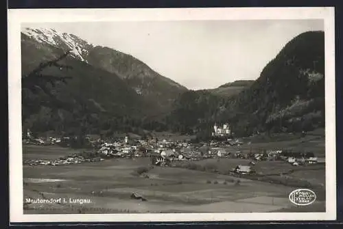 AK Mauterndorf i. Lungau, Ortsansicht mit Bergpanorama