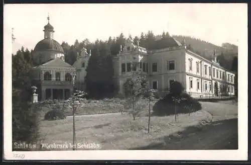 AK Scheibbs, Blick auf Schloss Neubruck