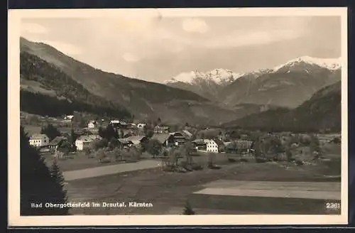 AK Bad Obergottesfeld im Drautal, Ortsansicht