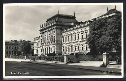 AK Graz, Blick auf die Universität