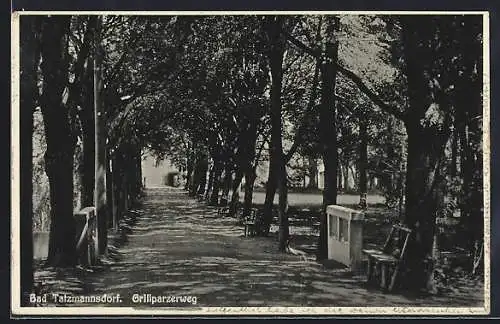 AK Bad Tatzmannsdorf, Grillparzerweg