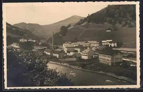 AK Lend, Ortsansicht mit Salzach