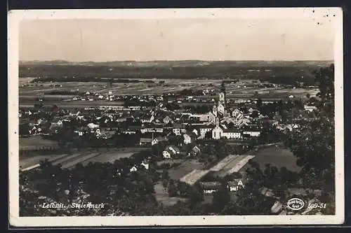 AK Leibnitz /Steiermark, Ortsansicht aus der Vogelschau