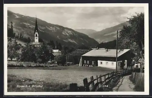 AK Hippach im Zillertal, Ortsansicht