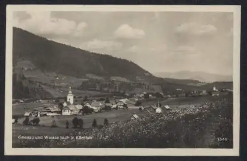 AK Gnesau, Totale mit Weissenbach