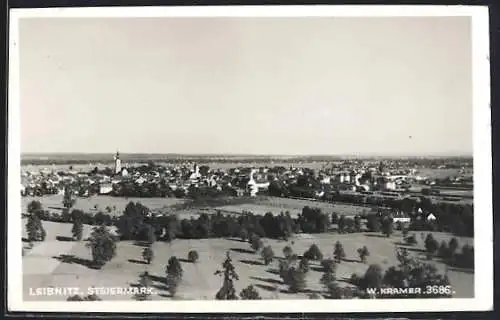 AK Leibnitz, Ortsansicht aus der Ferne