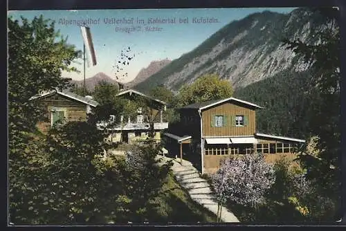 AK Ebbs, Alpengasthof Veitenhof im Kaisertal