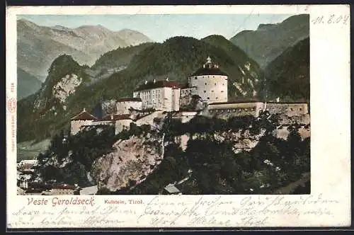 AK Kufstein /Tirol, Veste Geroldseck