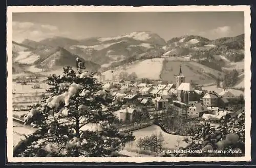 AK Türnitz, Panorama im Winter