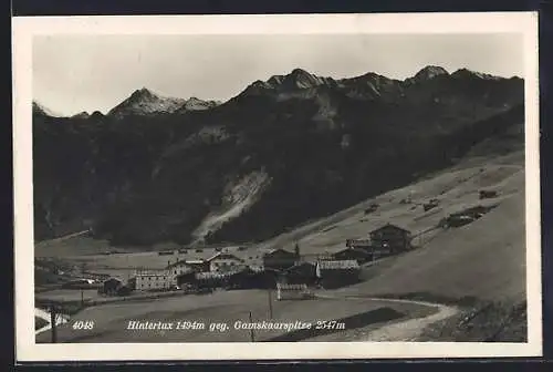 AK Hintertux, Ortspartie gegen Gamskaarspitze