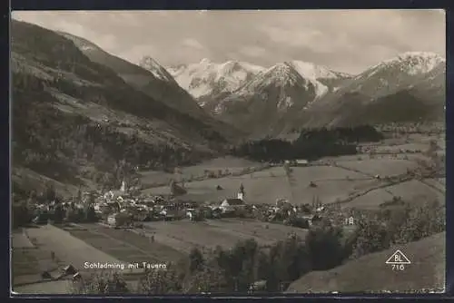 AK Schladming, Gesamtansicht vom Berg aus