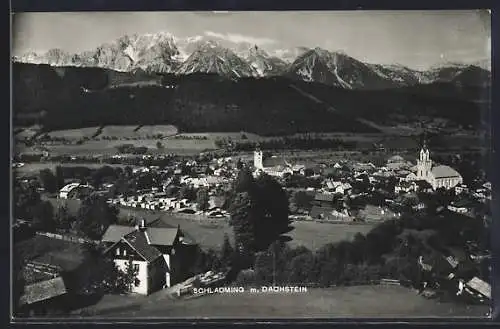 AK Schladming, Teilansicht mit Dachstein