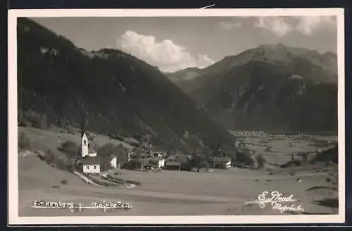 AK Finkenberg, Teilansicht gegen Mayrhofen