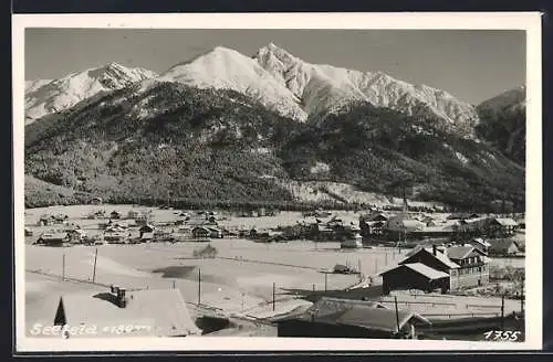 AK Seefeld, Teilansicht im Schnee