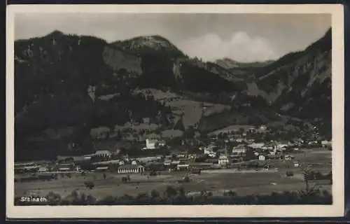 AK Stainach, Teilansicht mit Bergen