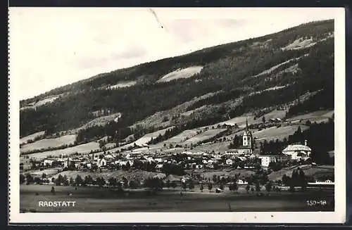 AK Radstadt, Teilansicht mit Kirche