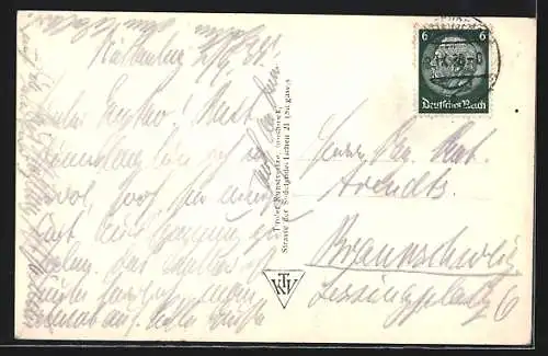 AK Rattenberg, Partie an der Hauptstrasse