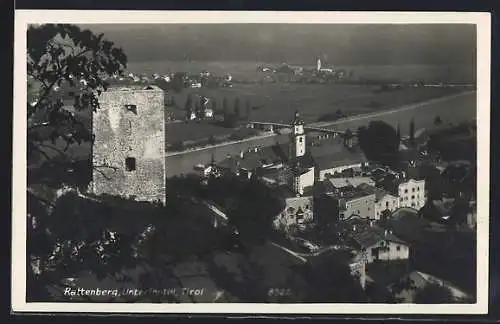 AK Rattenberg /Unterinntal, Teilansicht mit Turm