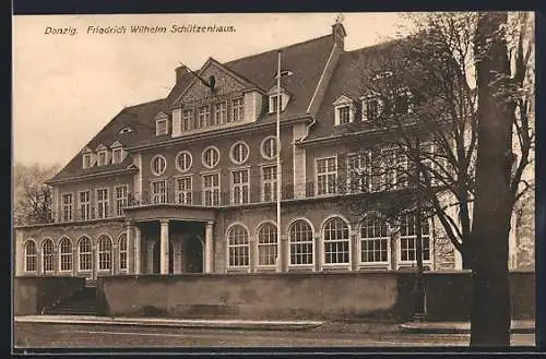 AK Danzig / Gdansk, Friedrich Wilhelm Schützenhaus