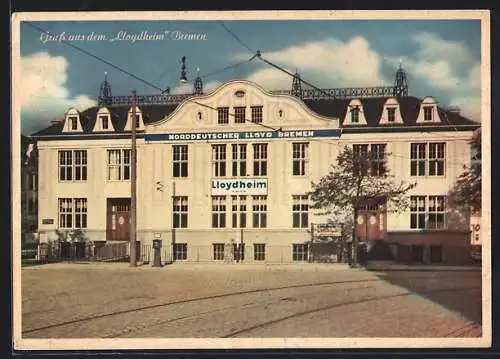 AK Bremen, Lloydheim GmbH, Vorderansicht