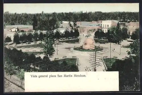 AK Mendoza, Vista general plaza San Martin