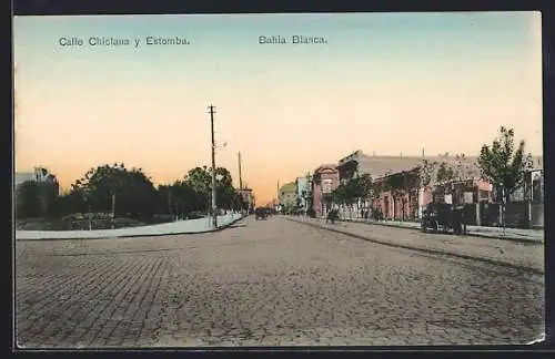 AK Bahia Blanca, Calle Chiclana y Estomba