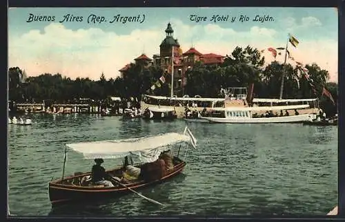 AK Tigre /Buenos Aires, Tigre Hotel y Rio Lujan