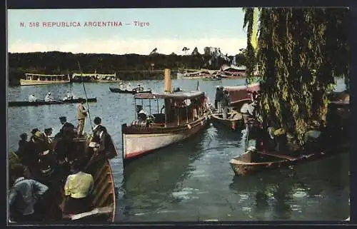AK Tigre, Versammlung von Booten