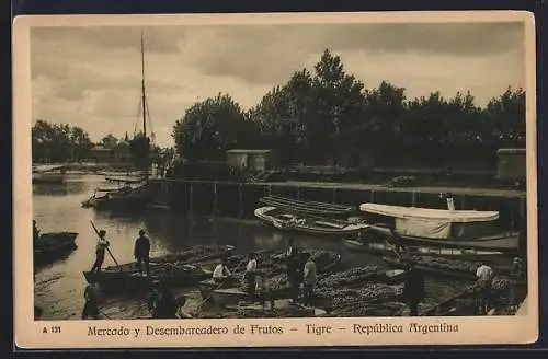 AK Tigre, Mercado y Desembarcadero de Frutos