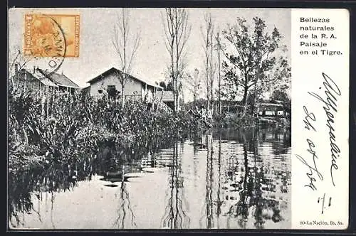 AK Tigre, Paisaje en el Tigre