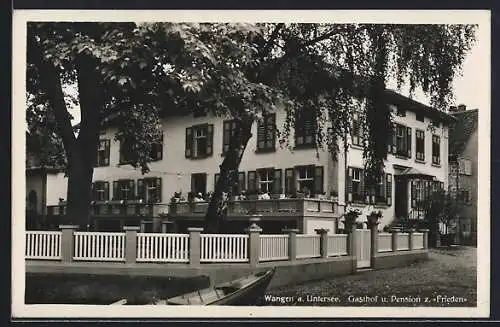 AK Wangen a. Untersee, Gasthof und Pension zum Frieden