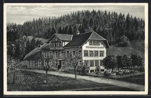 AK Todtmoos /Schwarzwald, Fremdenpension Schmidt, Inh.: Josef Stich