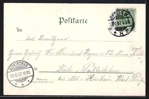 AK Berlin, Kempinski Weinstuben in der Leipziger Strasse 25, Innenansichten um 1900