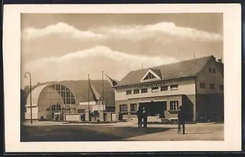 AK Brünn, Ausstellung für zeitgenössische Kunst 1928, Elektrostatek