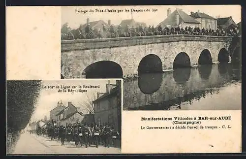 AK Bar-sur-Aube, Manifestations Viticoles