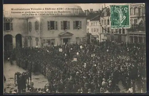 AK Bar-sur-Aube, Manifestations Viticoles