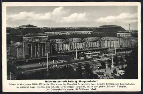 AK Leipzig, Hauptbahnhof