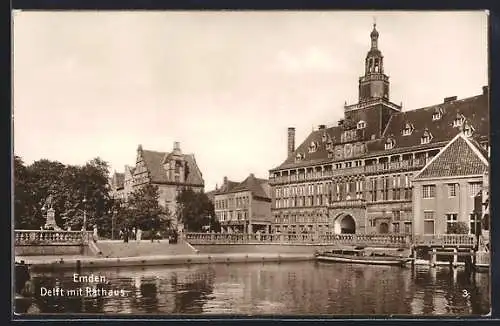 AK Emden, Delft am Rathaus