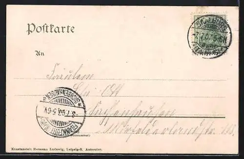 AK Bad Homburg, Ortsansicht v. d. Höhe