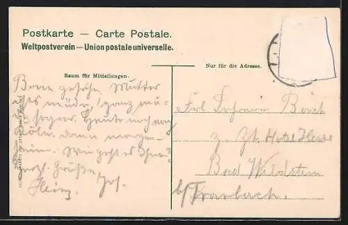 AK Bonn, Universität mit Grünanlage