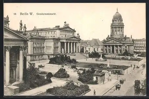 AK Berlin, Gendarmenmarkt