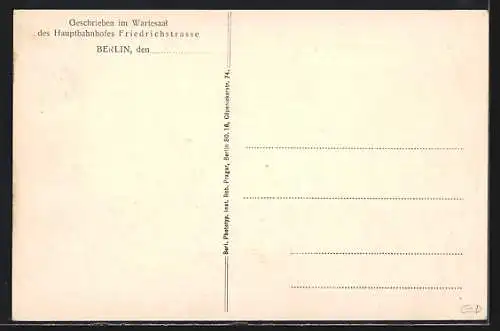 AK Berlin, Gendarmenmarkt