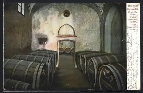 AK Bremen, Gaststätte Ratskeller, Zwölf Apostel-Keller