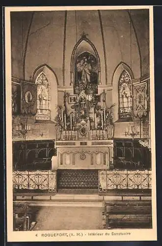 AK Roquefort, Intérieur du Sanctuaire
