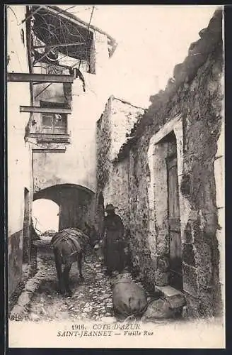 AK Saint-Jeannet, Vieille Rue