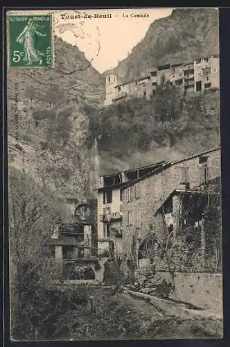 AK Touët-de-Beuil, La Cascade