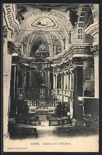 AK Sospel, Intérieur de la Cathédrale