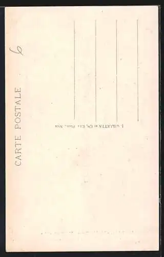 AK Touët-sur-Var, Vue du village pittoresque et cascade impressionnante