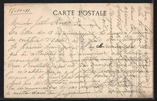 AK Nice, Palais de la Jetée et Jardin Public